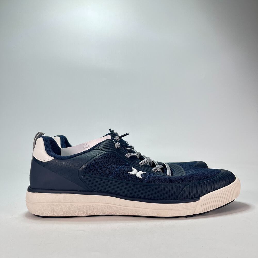 Hurley Exeter Navy Lightweight Casual Low Top Comfort Sneakers Men's Size 13M